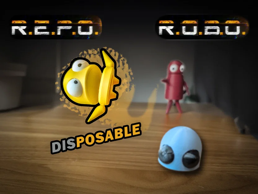 REPO ROBOT ĐANG NGỒI - phiên bản cử động được và nhỏ gọn - Image 1