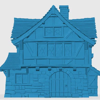 Mô hình Quán rượu cho thị trấn (D&D Set Piece)