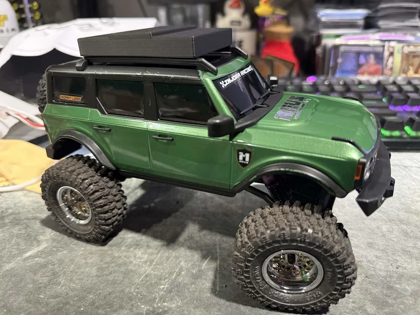 Lều nóc (Roof Top Tent) tỷ lệ 1:24 dành cho xe RC/Mô hình - Image 2