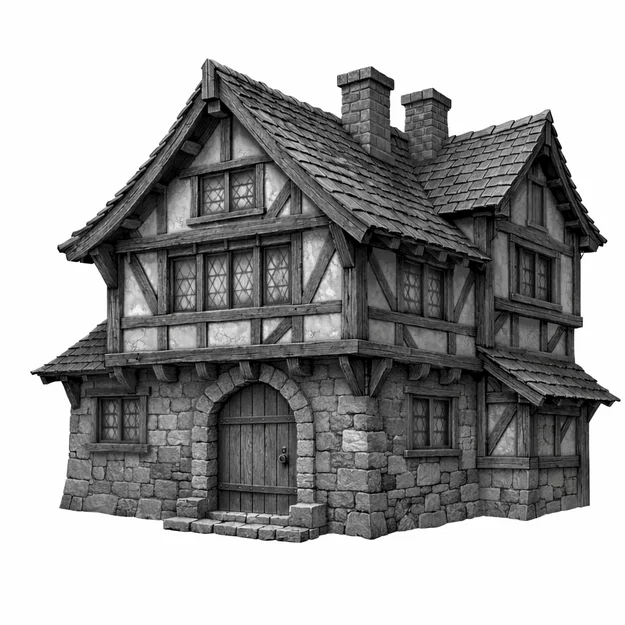 Mô hình Quán rượu cho thị trấn (D&D Set Piece) - Image 5