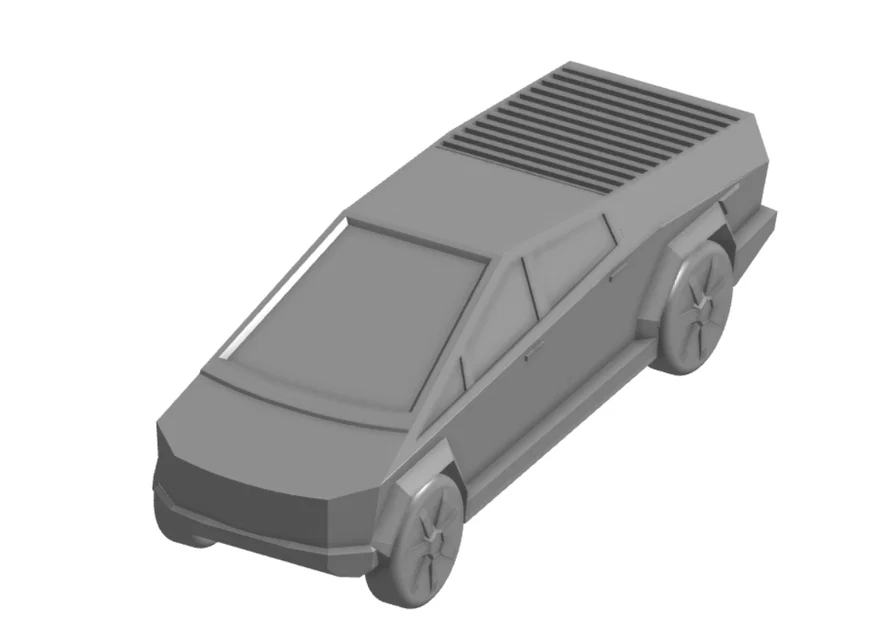 MÔ HÌNH XE TESLA CYBERTRUCK - Image 1