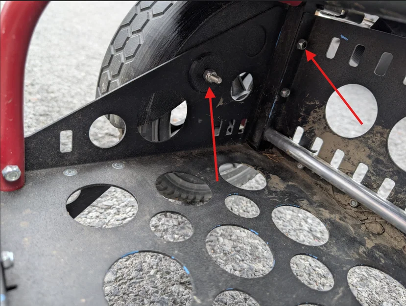 Bộ chắn bùn in 3D cho xe đẩy Zuca LG/EZ/Transit Backpack - Image 6