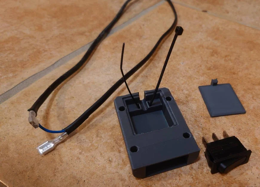 Hộp Đựng Công Tắc Rocker Lắp Dưới Bàn - Giải Pháp Gọn Gàng Tiện Lợi - Image 2