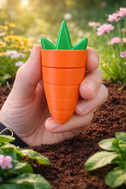 Carrot Clicker (Đồ chơi Fidget dùng MX Switch hình Cà Rốt) - Image 2