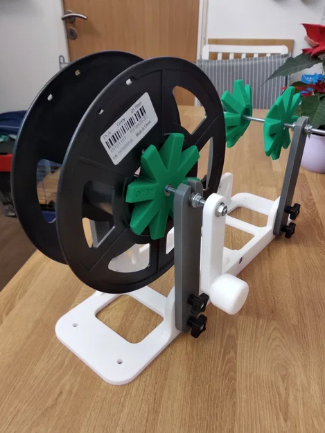 Bộ cuộn lại nhựa in 3D (Filament rewinder) - Loại gấp gọn - Image 1