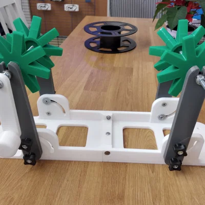 Bộ cuộn lại nhựa in 3D (Filament rewinder) - Loại gấp gọn
