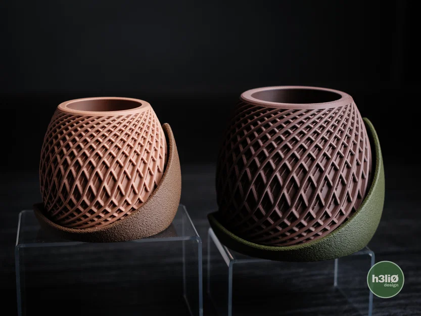 Chậu cây tối giản stryde · planter - Image 2