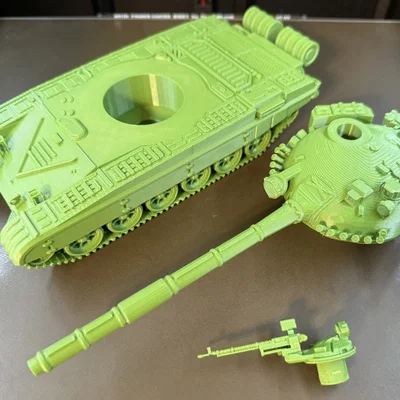 Mô hình xe tăng chiến đấu chủ lực T-72 của Nga