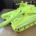 Mô hình xe tăng chiến đấu chủ lực T-72 của Nga - Thumbnail 2