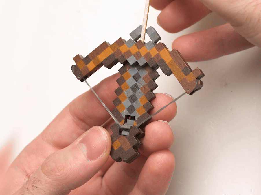 Nỏ Minecraft Bắn Tăm (Toothpick Minecraft Crossbow) - Image 2