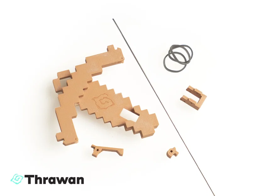 Nỏ Minecraft Bắn Tăm (Toothpick Minecraft Crossbow) - Image 4