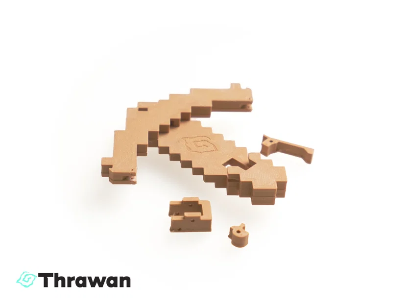 Nỏ Minecraft Bắn Tăm (Toothpick Minecraft Crossbow) - Image 6