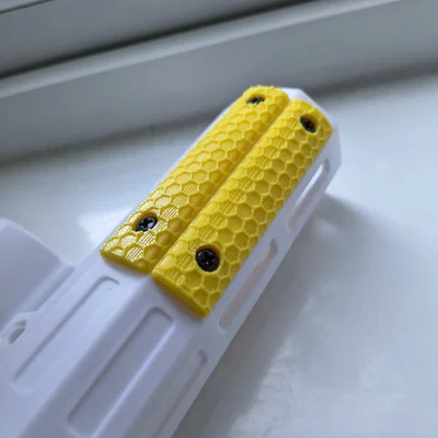 Ốp M-lok họa tiết lục giác (mlok, m lok)