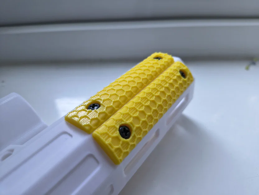 Ốp M-lok họa tiết lục giác (mlok, m lok) - Image 4