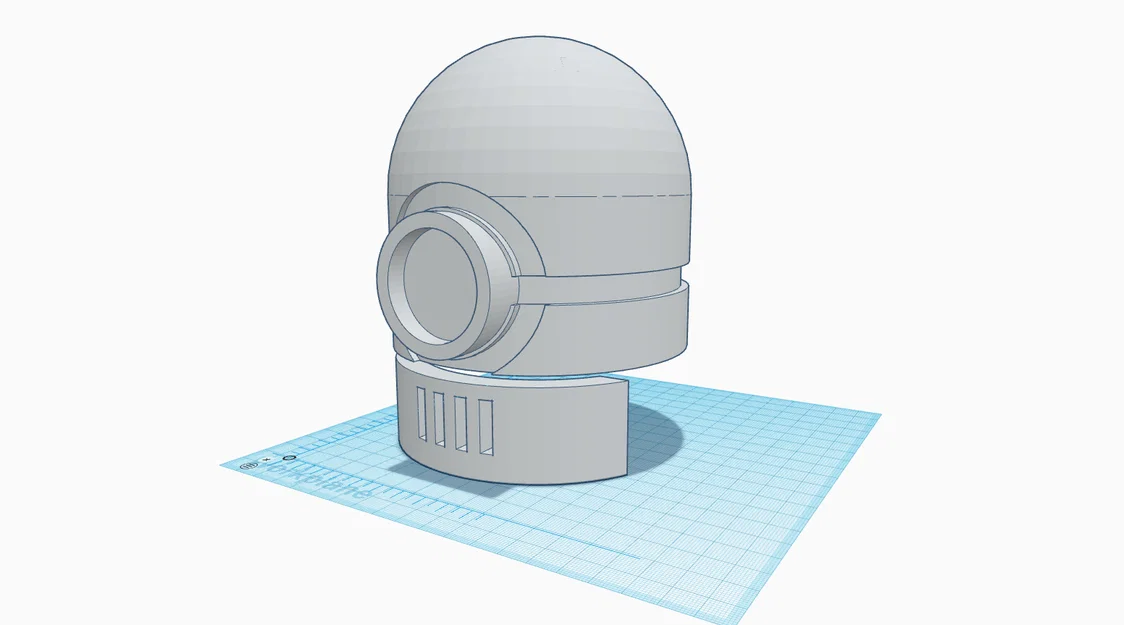 Mô hình Đầu Robot (Robot Head) - Image 2