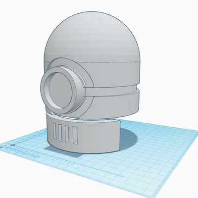 Mô hình Đầu Robot (Robot Head)