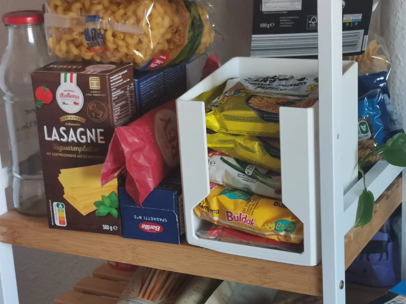 Kệ Đựng Mì Gói Ramen Với Thiết Kế Lấy Phía Trước Tiện Lợi - Image 2