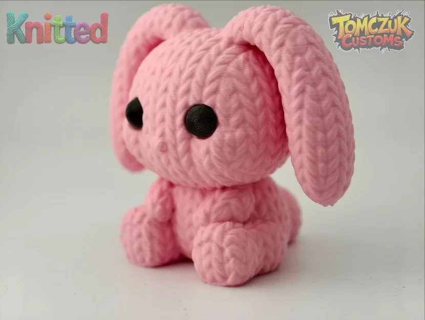 Chú Thỏ Đan Len – Bồng Bềnh và Dễ Thương! - Image 1