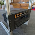 Khung gắn switch keepLiNK 8 ports cho rack 10 inch - File in 3D - Thumbnail 1