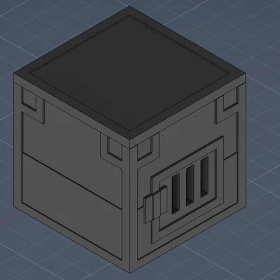 Ống heo tiết kiệm hình Lò Luyện Kim Minecraft (Blast Furnace) 3D