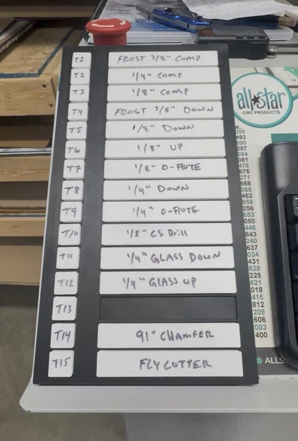 Bảng theo dõi dao cụ máy CNC (ATC Chart) thông minh và tiện lợi - Image 1