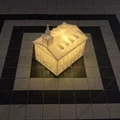 Mô hình Đền thờ Kirtland để đèn trà - Thumbnail 1