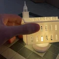 Mô hình Đền thờ Kirtland để đèn trà - Thumbnail 4
