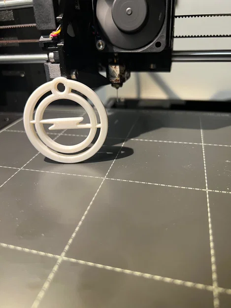 Móc khóa logo Opel in 3D cực chất cho fan xe hơi - Image 1