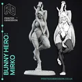 Mirko - Bunny Hero - Mô hình Fanart - 30CM - Nhân vật Anime - Thumbnail 1
