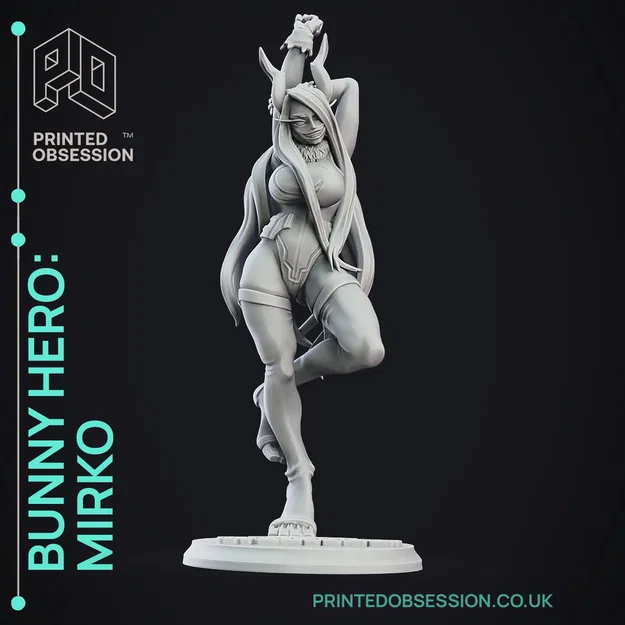 Mirko - Bunny Hero - Mô hình Fanart - 30CM - Nhân vật Anime - Image 2