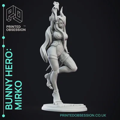 Mirko - Bunny Hero - Mô hình Fanart - 30CM - Nhân vật Anime