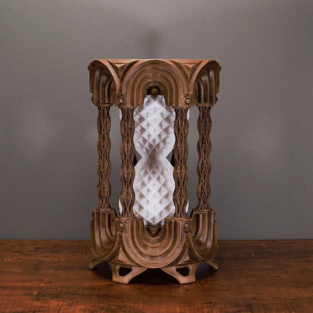 Đèn Hình Đồng Hồ Cát (Hourglass Lamp) - Image 1