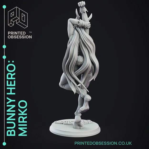 Mirko - Bunny Hero - Mô hình Fanart - 30CM - Nhân vật Anime - Image 4