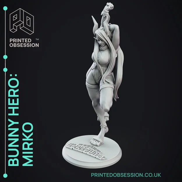 Mirko - Bunny Hero - Mô hình Fanart - 30CM - Nhân vật Anime - Image 6