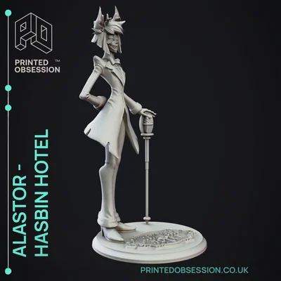 Mô hình Alastor - Hasbin Hotel - Fanart - Kích thước 16cm
