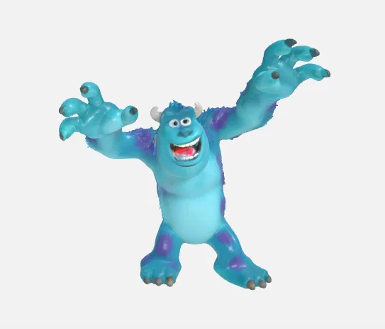 Mô hình 3D James P. Sullivan (Sully) từ Monsters Inc. - Image 6