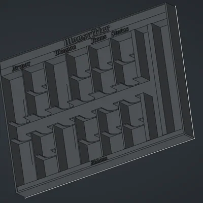 Khay đựng token Mausritter
