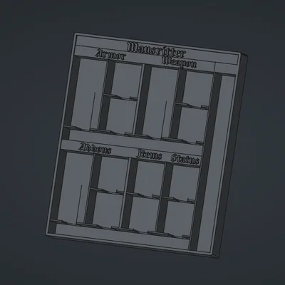 Khay đựng token Mausritter