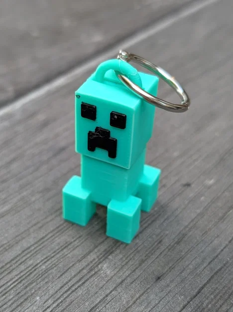 Móc khóa Creeper Minecraft - Image 1