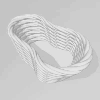 Giỏ đan hình dây thừng Easter Egg ROPE Basket trang trí đẹp mắt