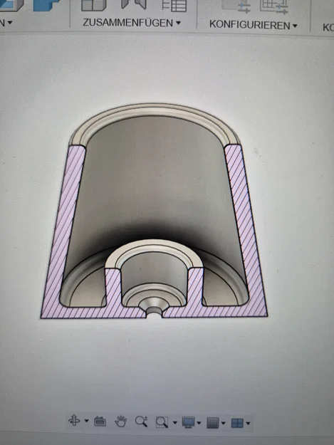 Đế giữ chai keo dán - Image 3