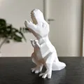 Chú khủng long T-Rex Low Poly siêu đáng yêu (Không cần in support) - Thumbnail 1