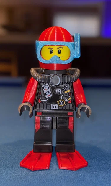 Mô hình MegaFigure Thợ lặn (Scuba Diver) tỉ lệ 5:1 - Image 2