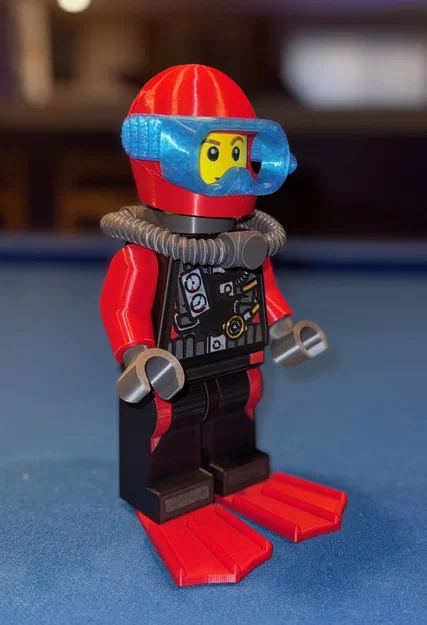 Mô hình MegaFigure Thợ lặn (Scuba Diver) tỉ lệ 5:1 - Image 3