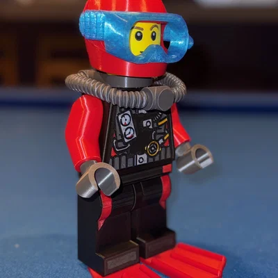 Mô hình MegaFigure Thợ lặn (Scuba Diver) tỉ lệ 5:1