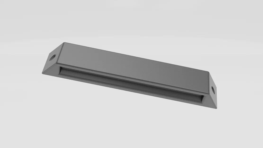 Tay nắm ngăn kéo 3D đơn giản 120x20mm (Tùy chọn độ dày) - Image 1