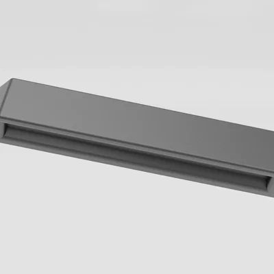 Tay nắm ngăn kéo 3D đơn giản 120x20mm (Tùy chọn độ dày)