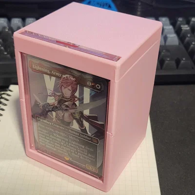 Deckbox 3D Cho Thẻ Bài MTG Tích Hợp Khung Trưng Bày Magnetic