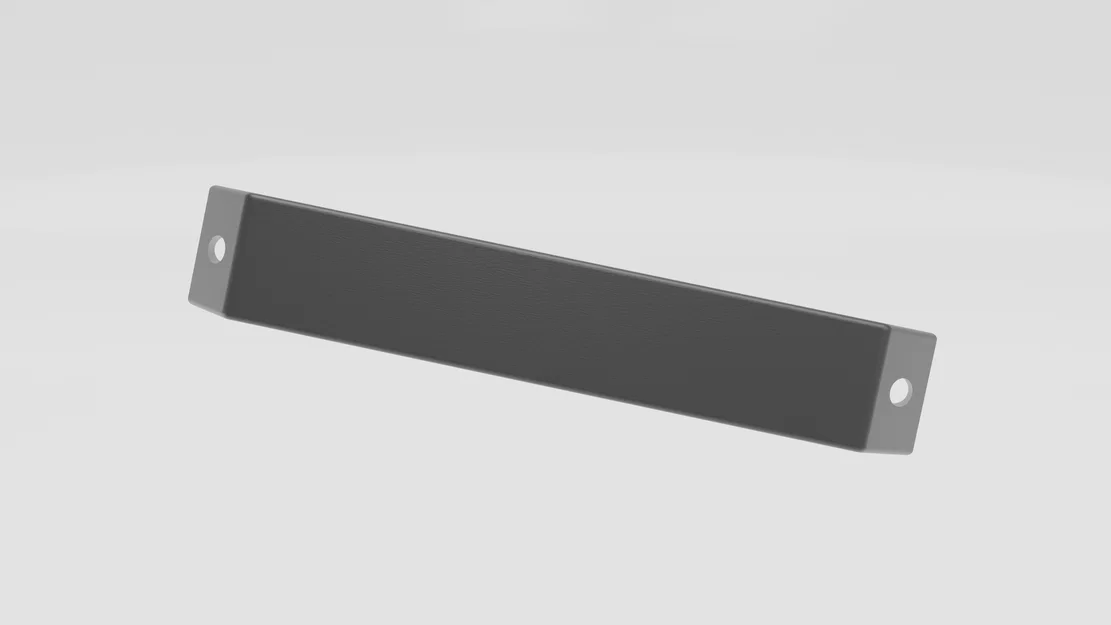 Tay nắm ngăn kéo 3D đơn giản 120x20mm (Tùy chọn độ dày) - Image 2