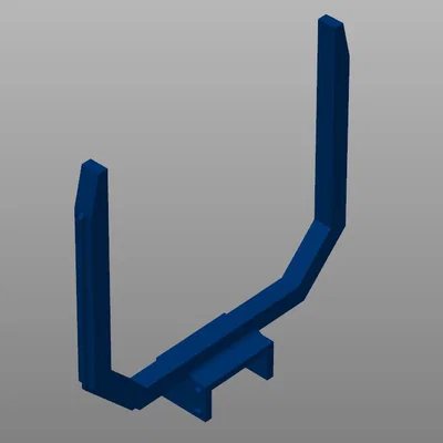 Khớp nối kéo + khung xe kéo gỗ cho mô hình máy kéo Zetor 50 Super